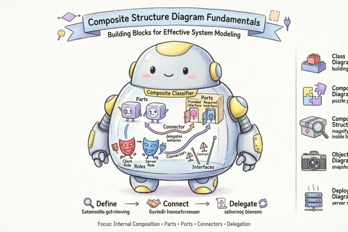 Fundamentos del Diagrama de Estructura Compuesta: Bloques Básicos para una Modelización Efectiva del Sistema Fundamentos del Diagrama de Estructura Compuesta: Bloques Básicos para una Modelización Efectiva del Sistema