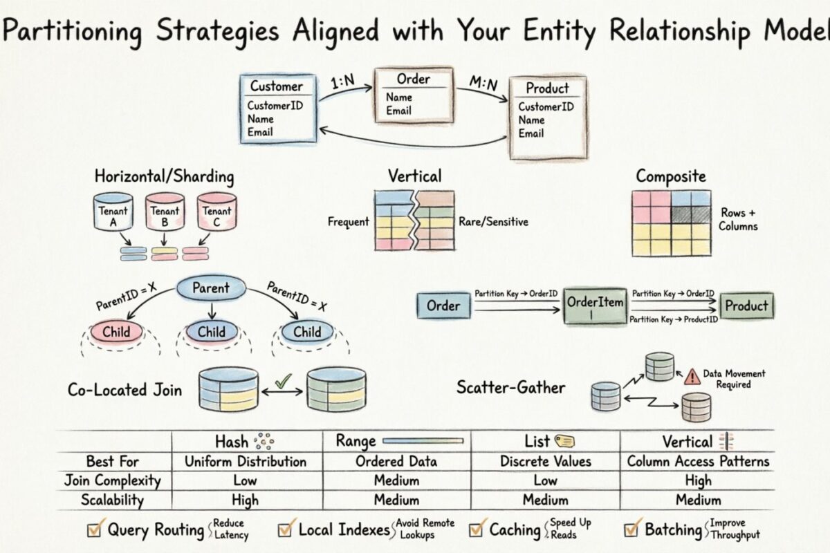 Estrategias de particionado alineadas con su modelo de relación de entidades Estrategias de particionado alineadas con su modelo de relación de entidades