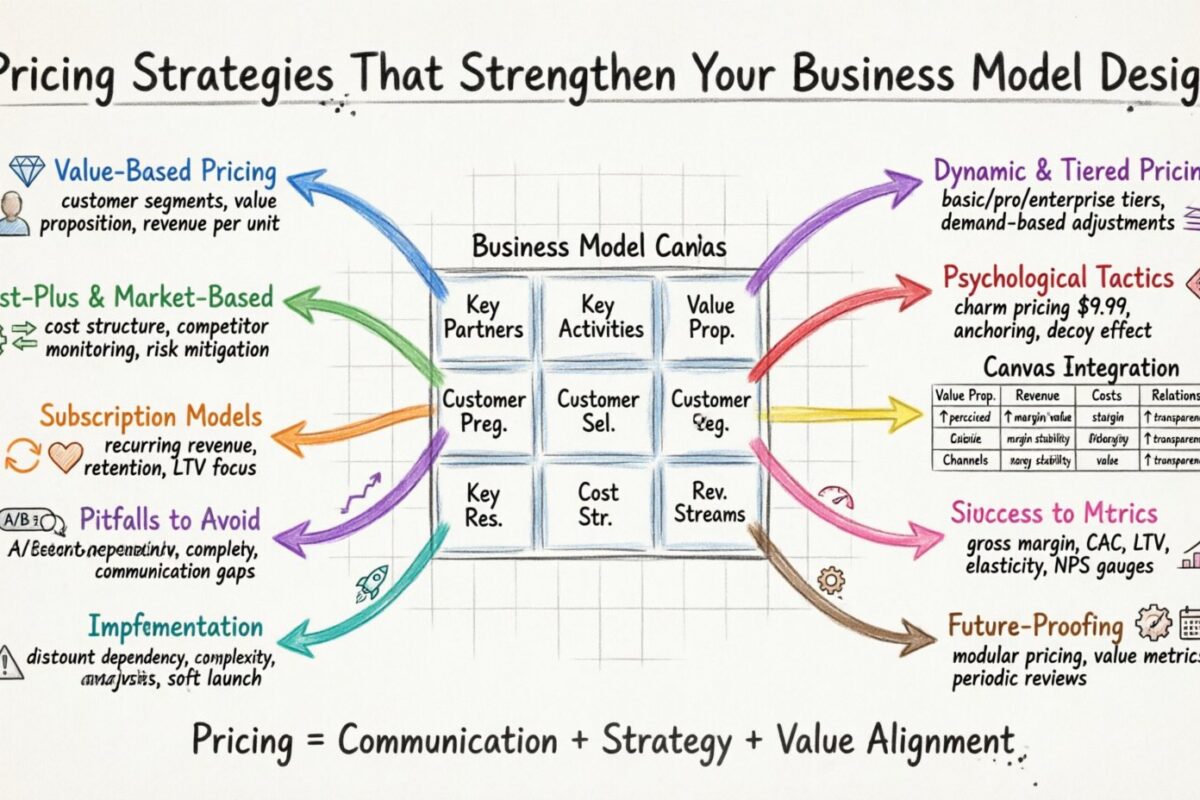 Canvas del Modelo de Negocio: Estrategias de Precios que Refuerzan el Diseño de tu Modelo de Negocio