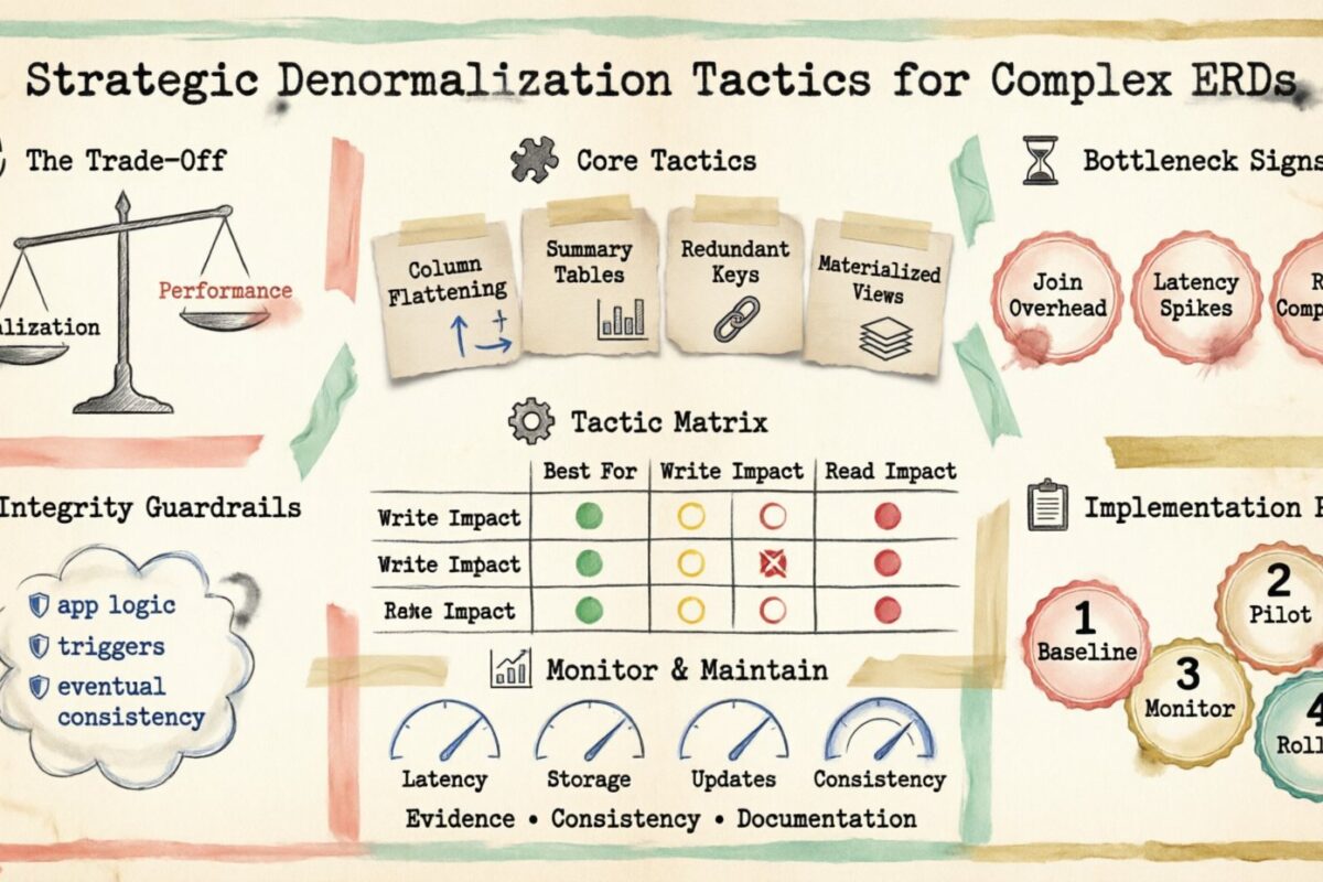 Tácticas estratégicas de denormalización para modelos de relaciones de entidades complejas Tácticas estratégicas de denormalización para modelos de relaciones de entidades complejas