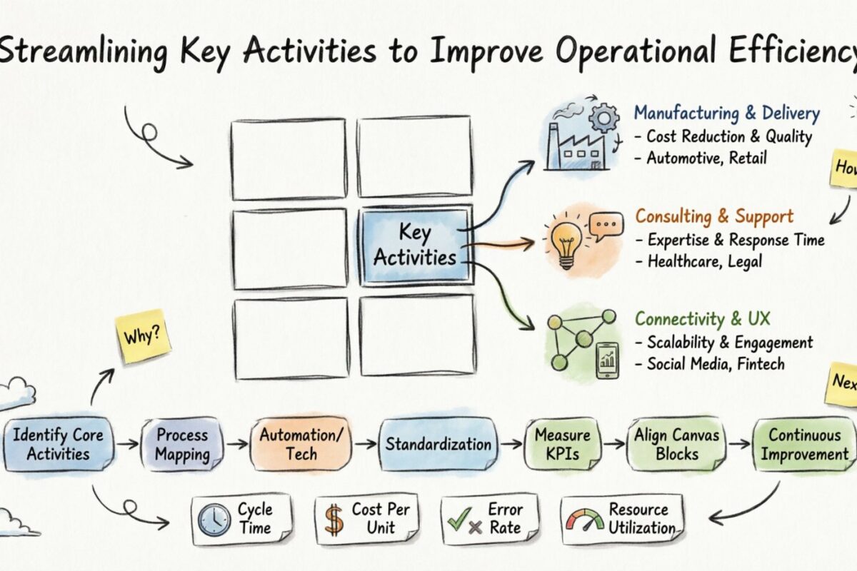 Optimización de las Actividades Clave para Mejorar la Eficiencia Operativa