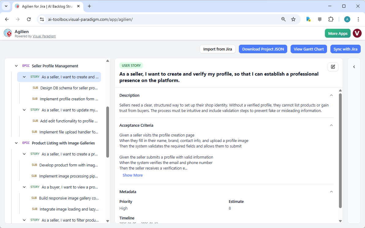Créer une plateforme de commerce électronique vintage en quelques minutes avec Agilien