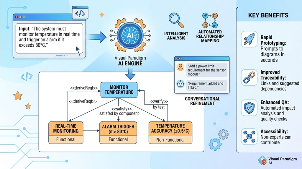 Diagrammes de requêtes SysML alimentés par l’IA : une approche moderne du génie des systèmes