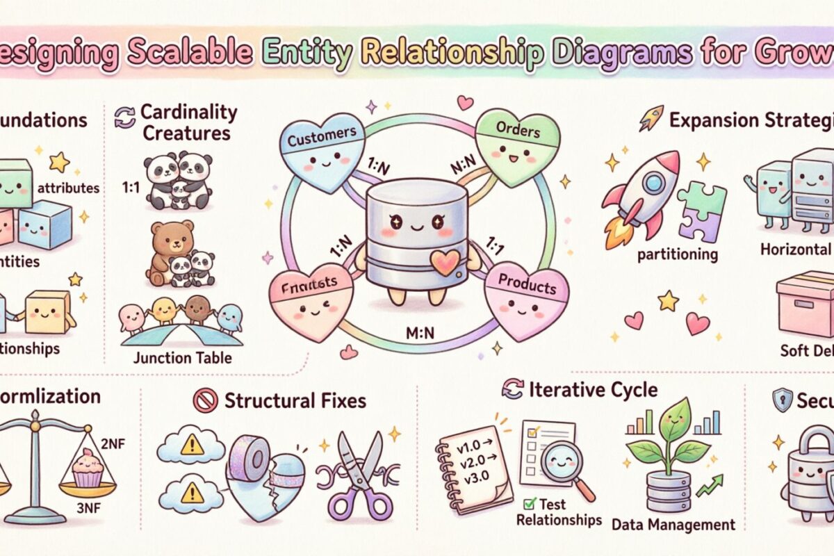 Concevoir des diagrammes d’entité relationnelle évolutifs pour la croissance Concevoir des diagrammes d’entité relationnelle évolutifs pour la croissance