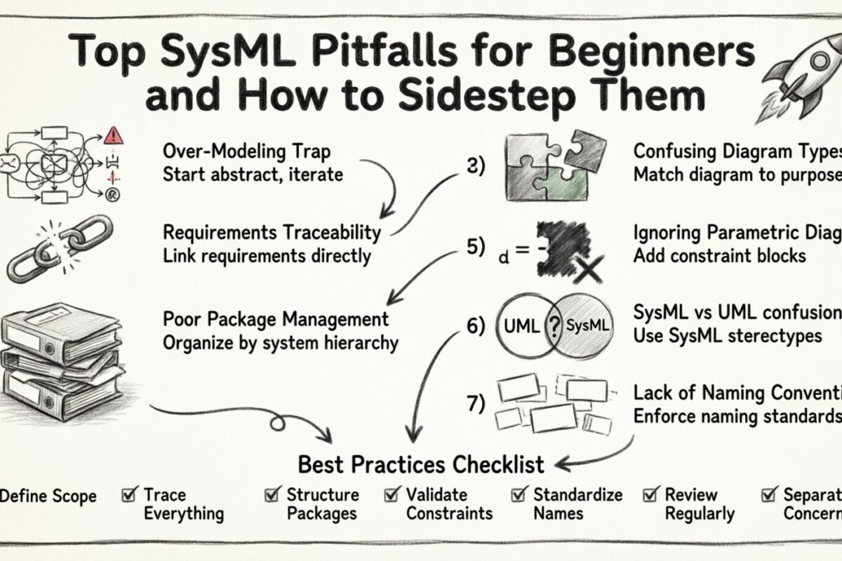 Principaux pièges SysML pour les débutants et comment les éviter
