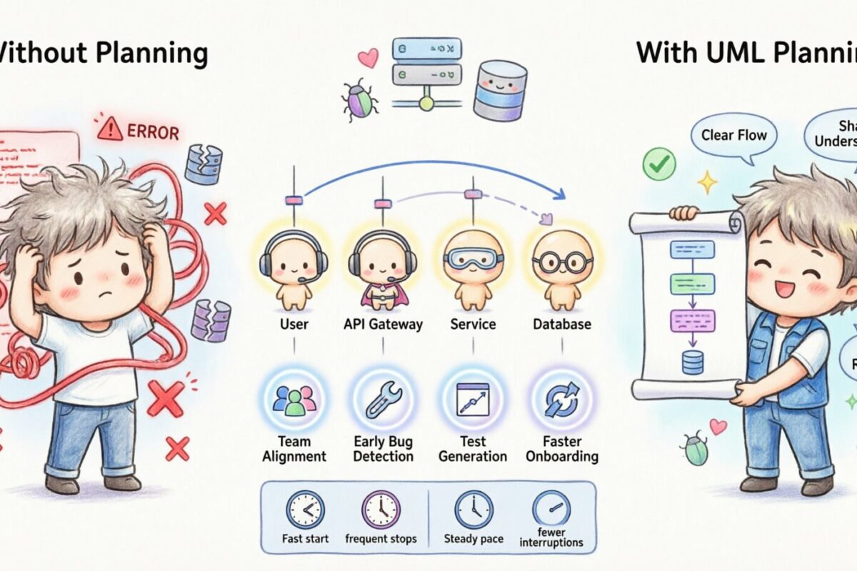 Pourquoi votre code a besoin d’un diagramme de séquence UML avant de l’écrire
