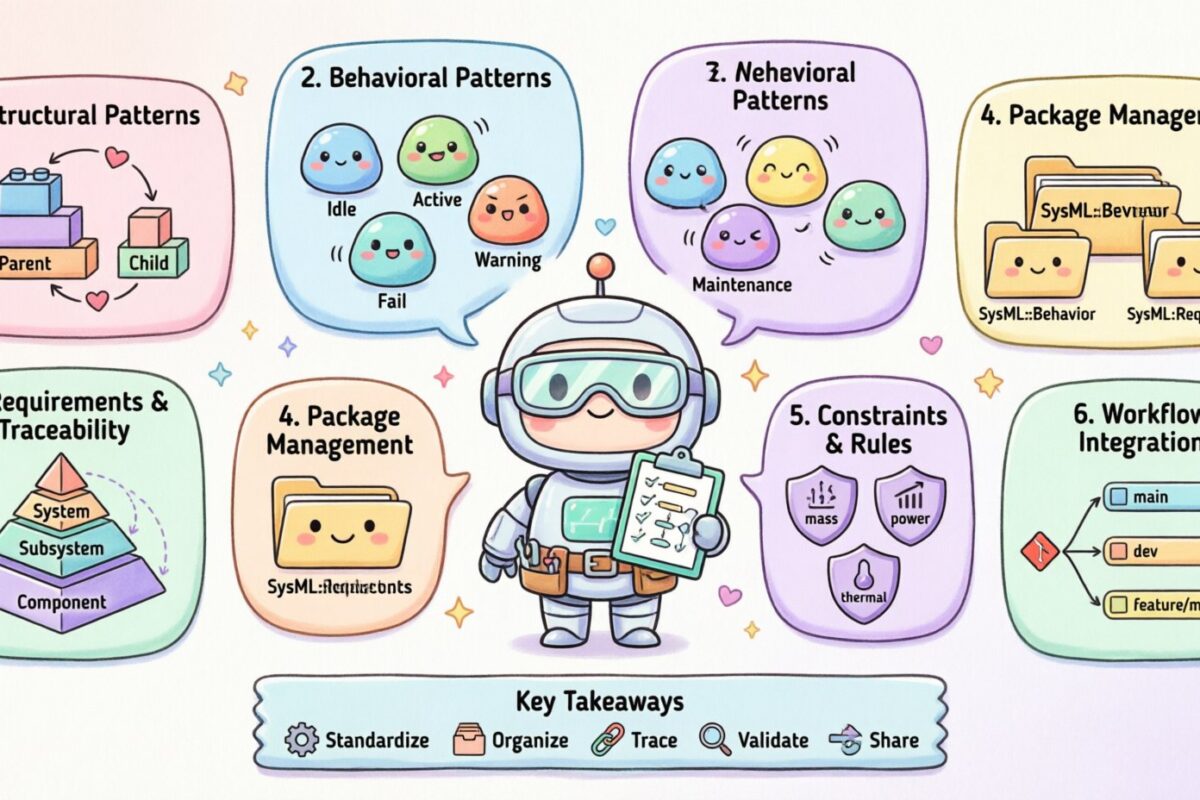 Pola Pemodelan SysML yang Dapat Digunakan Kembali untuk Insinyur Sistem Pemula