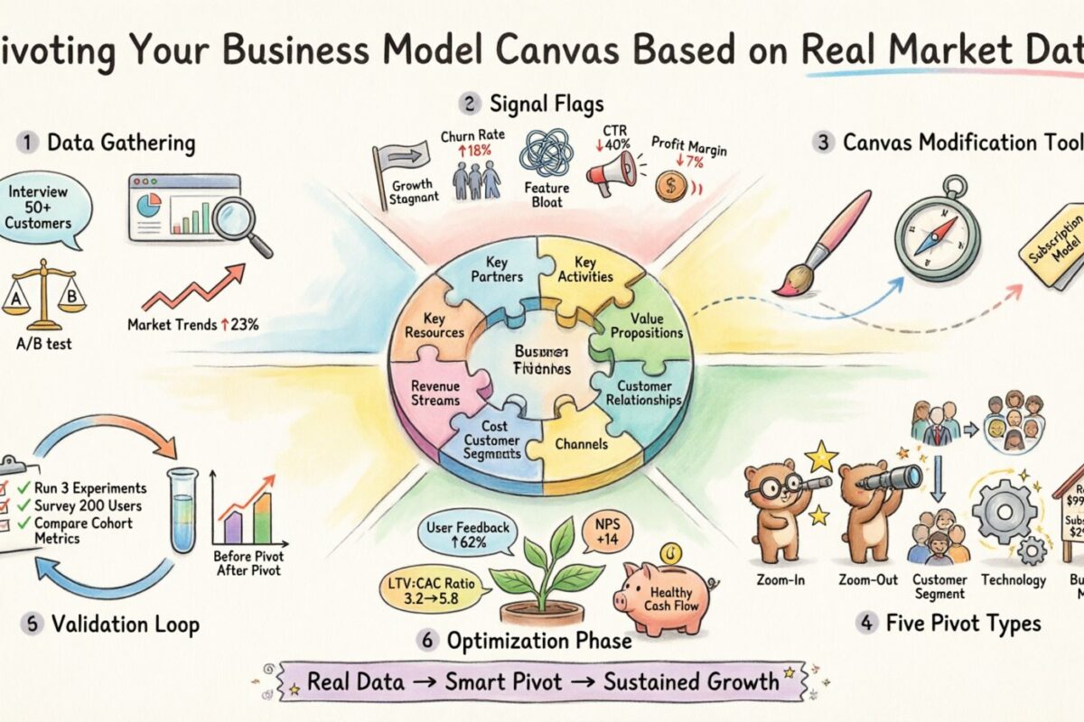 Memutar Arah Canvas Model Bisnis Berdasarkan Data Pasar Nyata Memutar Arah Canvas Model Bisnis Berdasarkan Data Pasar Nyata