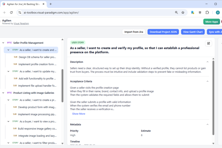 Agilien के साथ मिनटों में एक विंटेज ई-कॉमर्स प्लेटफॉर्म बनाना