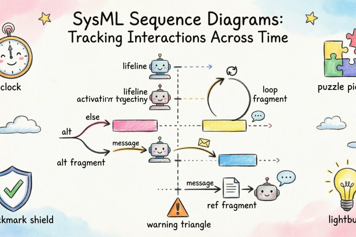 Diagramy sekwencji SysML: śledzenie interakcji w czasie Diagramy sekwencji SysML: śledzenie interakcji w czasie