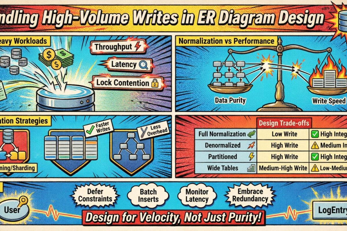Gerenciando Gravadores de Alta Volume na sua Modelagem de Diagrama ER Gerenciando Gravadores de Alta Volume na sua Modelagem de Diagrama ER