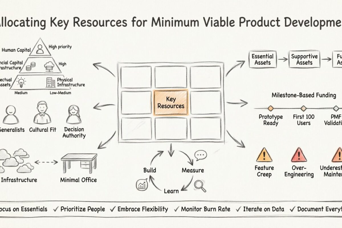 Canvas do Modelo de Negócio: Alocando Recursos Chave para o Desenvolvimento de um Produto Mínimo Viável Canvas do Modelo de Negócio: Alocando Recursos Chave para o Desenvolvimento de um Produto Mínimo Viável