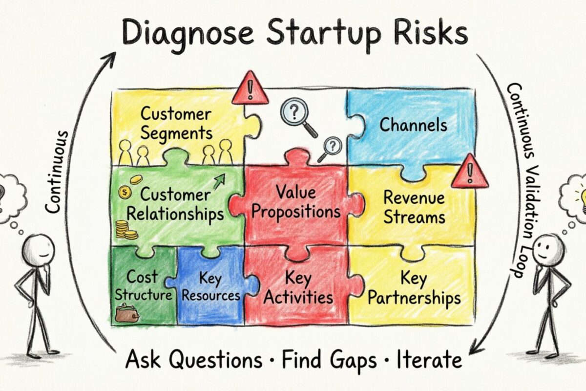 Diagnóstico de Pontos Ocultos de Falha em Startups Usando Frameworks de Canvas