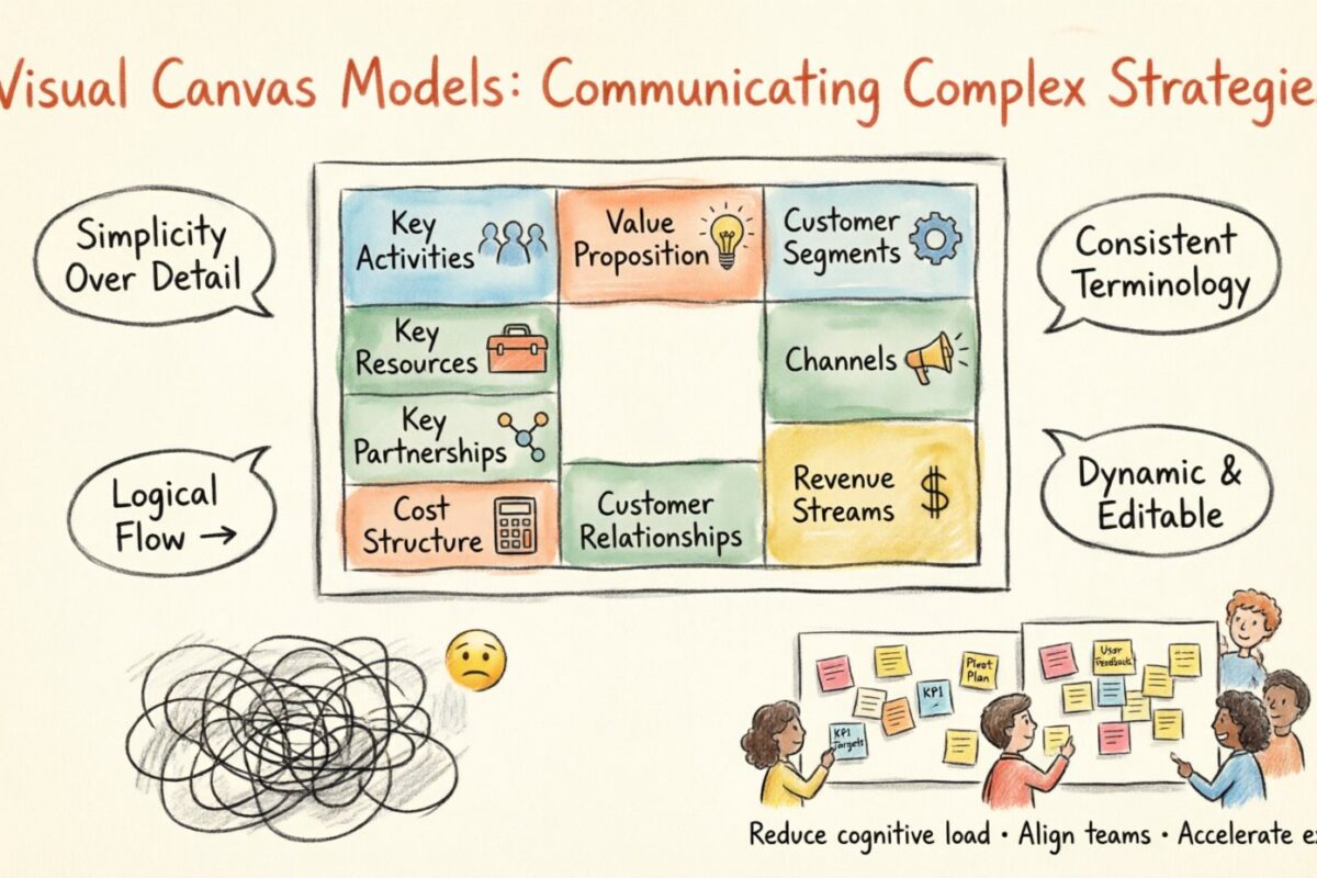 Canvas do Modelo de Negócio: Comunicando Estratégias Complexas por meio de Modelos Visuais de Canvas Canvas do Modelo de Negócio: Comunicando Estratégias Complexas por meio de Modelos Visuais de Canvas