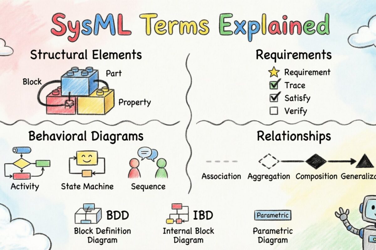 Объяснение терминов SysML: Глоссарий для начинающих