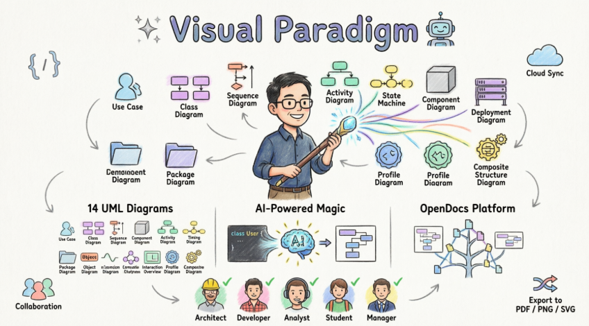 Hướng dẫn toàn diện về Công cụ vẽ sơ đồ UML trực tuyến Visual Paradigm Hướng dẫn toàn diện về Công cụ vẽ sơ đồ UML trực tuyến Visual Paradigm