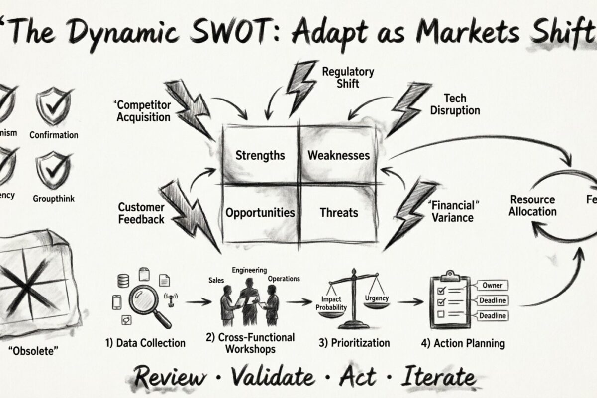 SWOT Động: Cập nhật Phân tích của Bạn khi Điều Kiện Thị Trường Thay Đổi Nhanh Chóng SWOT Động: Cập nhật Phân tích của Bạn khi Điều Kiện Thị Trường Thay Đổi Nhanh Chóng