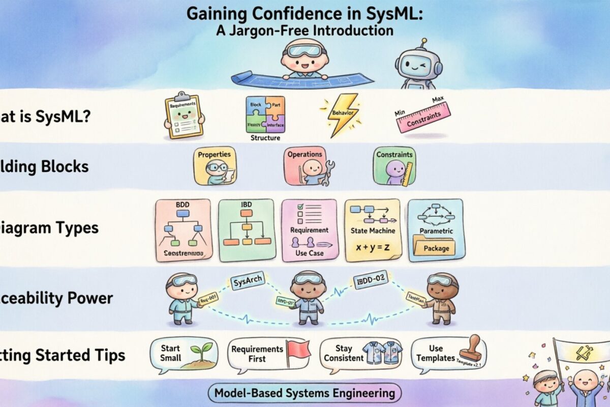 Tự tin với SysML: Giới thiệu không dùng thuật ngữ phức tạp