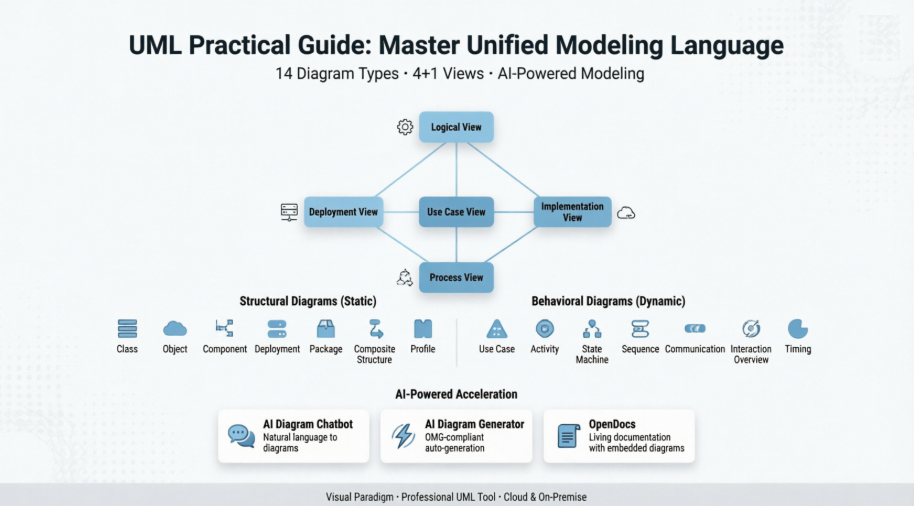 Thành thạo mô hình hóa UML: Nhận xét thực tiễn về Hướng dẫn toàn diện của Visual Paradigm Thành thạo mô hình hóa UML: Nhận xét thực tiễn về Hướng dẫn toàn diện của Visual Paradigm