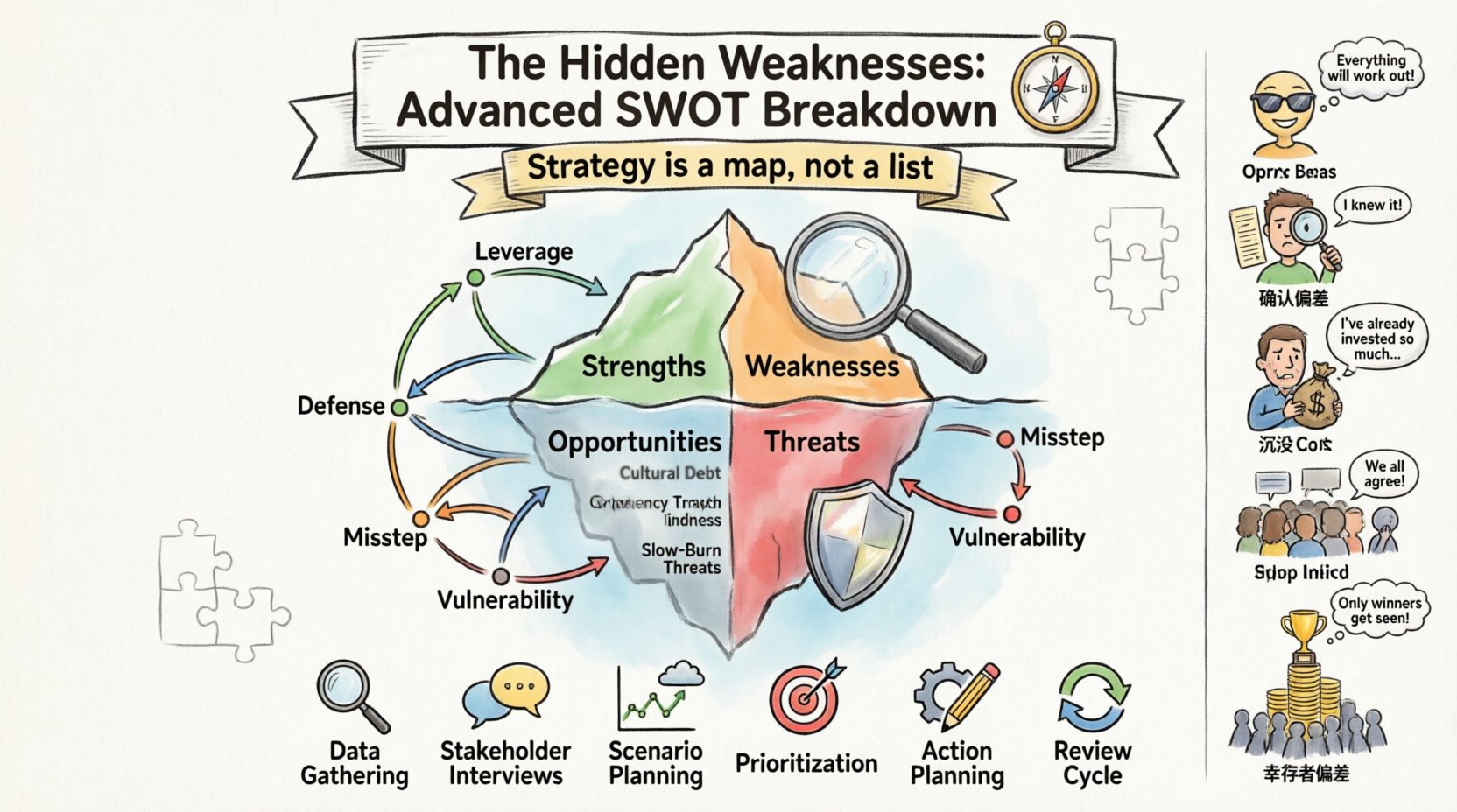 The Hidden Weaknesses No One Talks About: An Advanced SWOT Component Breakdown