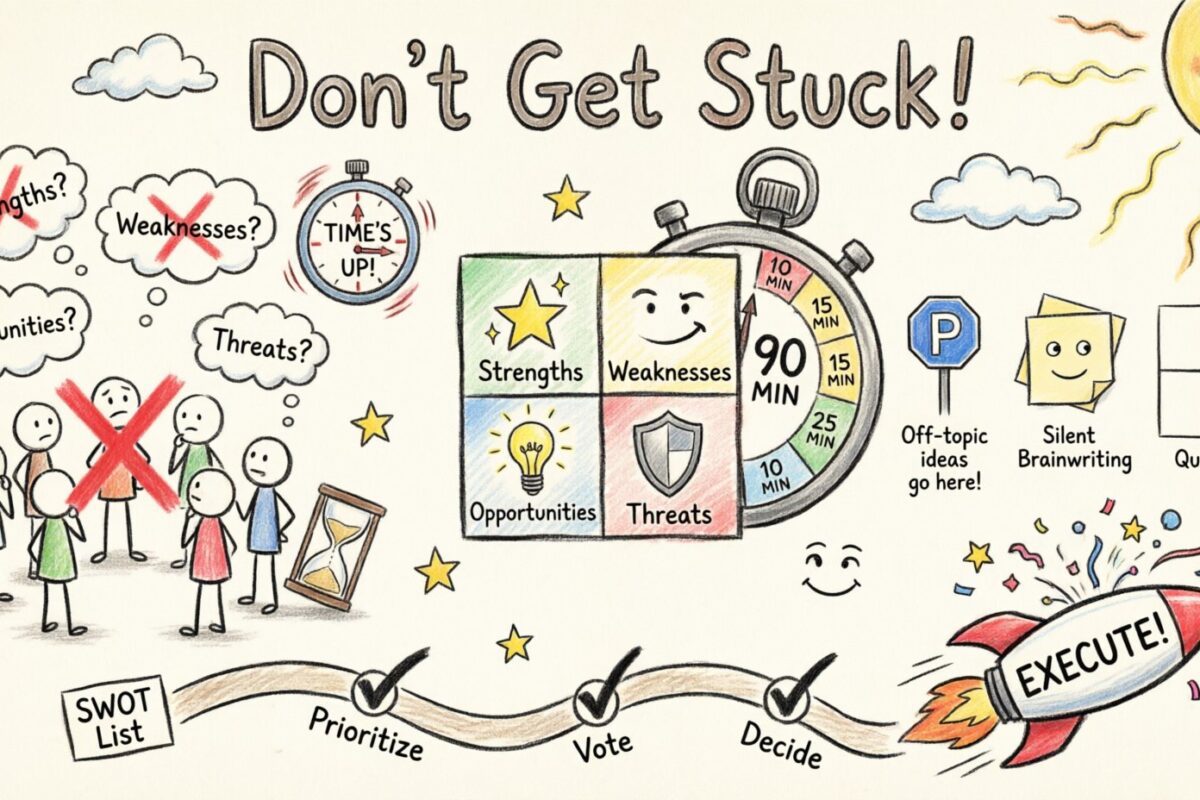 Avoiding Analysis Paralysis: How to Keep Your SWOT Session Focused and Time-Efficient