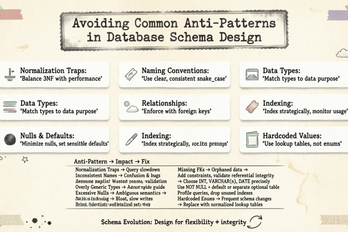 Avoiding Common Anti-Patterns in Database Schema Design Avoiding Common Anti-Patterns in Database Schema Design