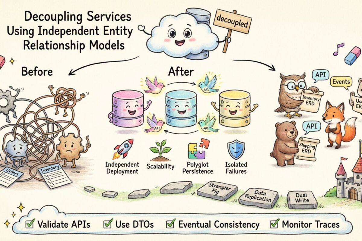 ERD Guide: Decoupling Services Using Independent Entity Relationship Models