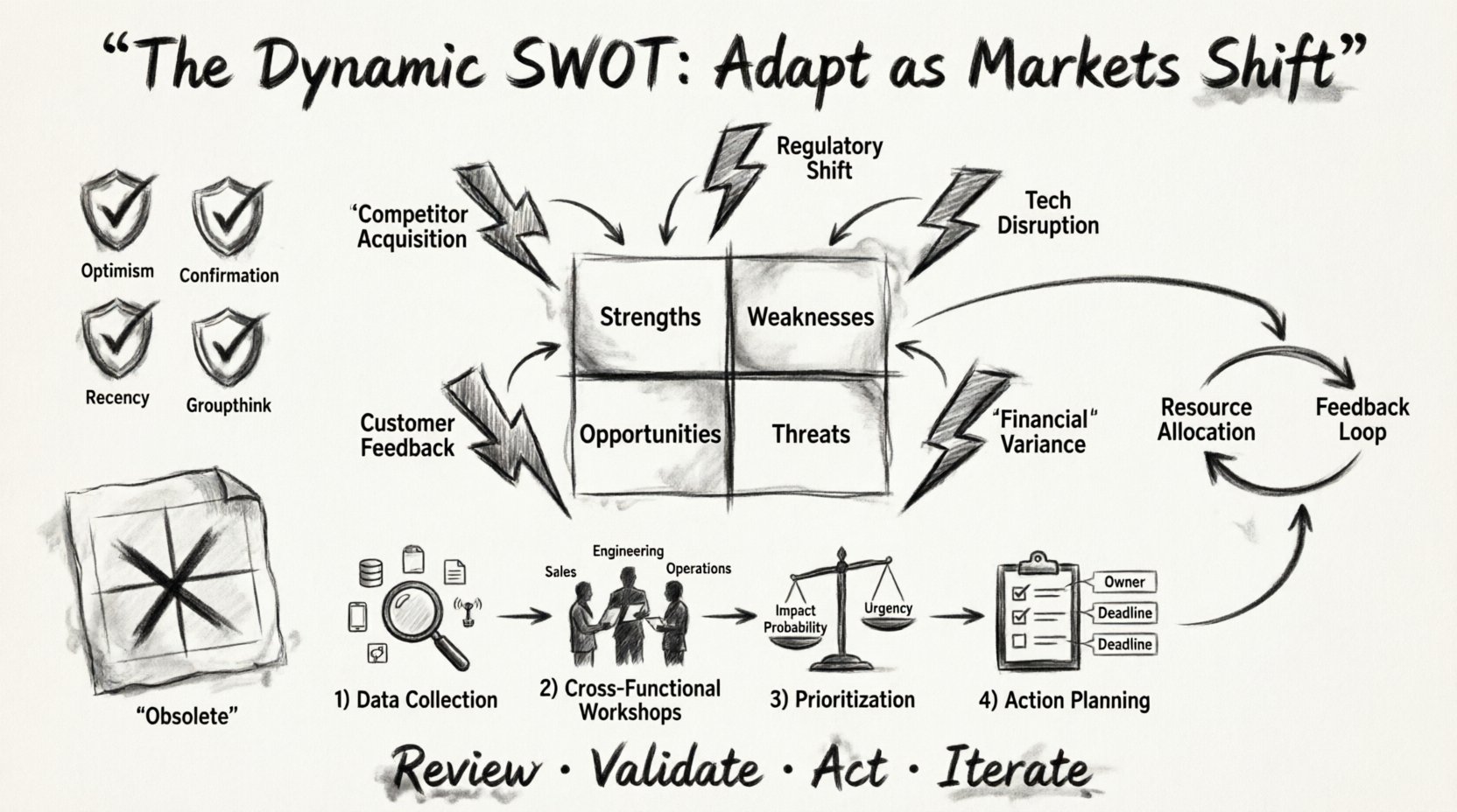 The Dynamic SWOT: Updating Your Analysis as Market Conditions Shift Rapidly