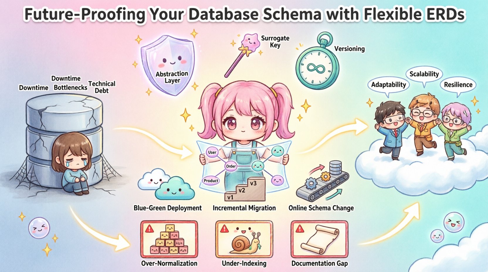 Future-Proofing Your Database Schema with Flexible ERDs