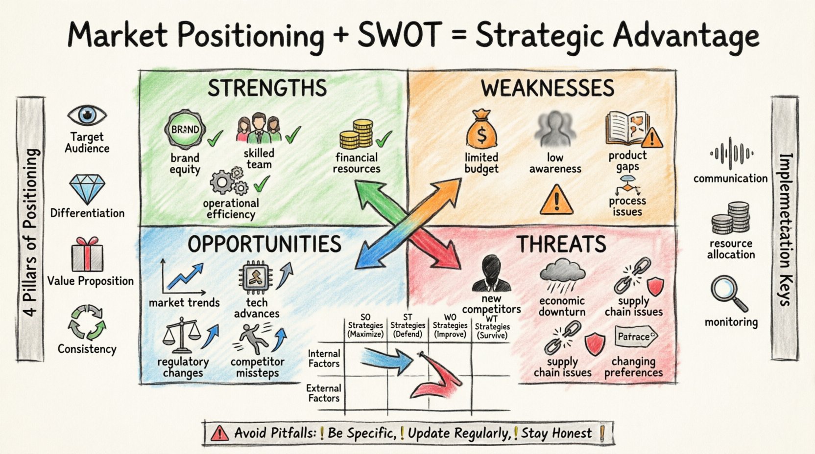 A Deep Drive into Market Positioning: Leveraging SWOT for Long-Term Competitive Advantage