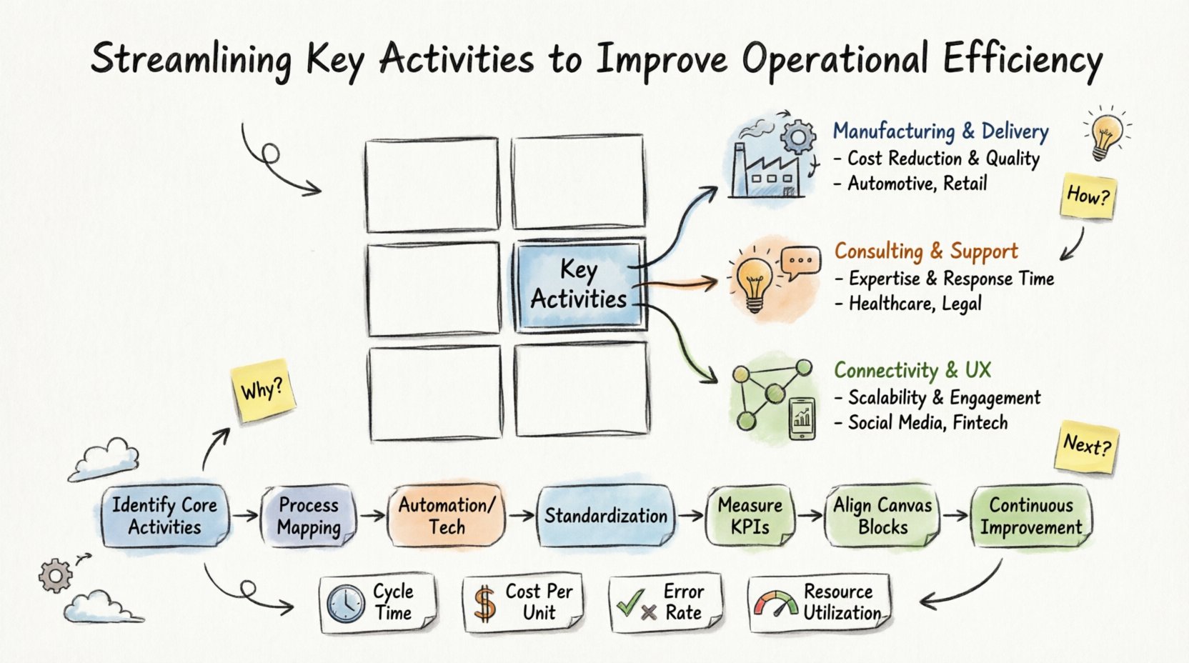 Streamlining Key Activities to Improve Operational Efficiency Streamlining Key Activities to Improve Operational Efficiency