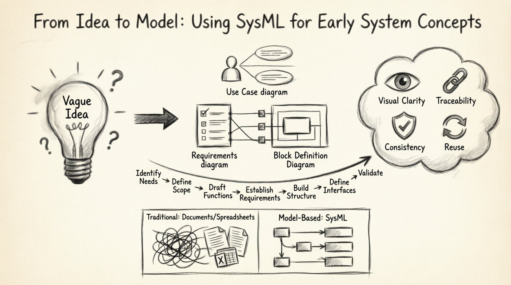 From Idea to Model: Using SysML for Early System Concepts From Idea to Model: Using SysML for Early System Concepts