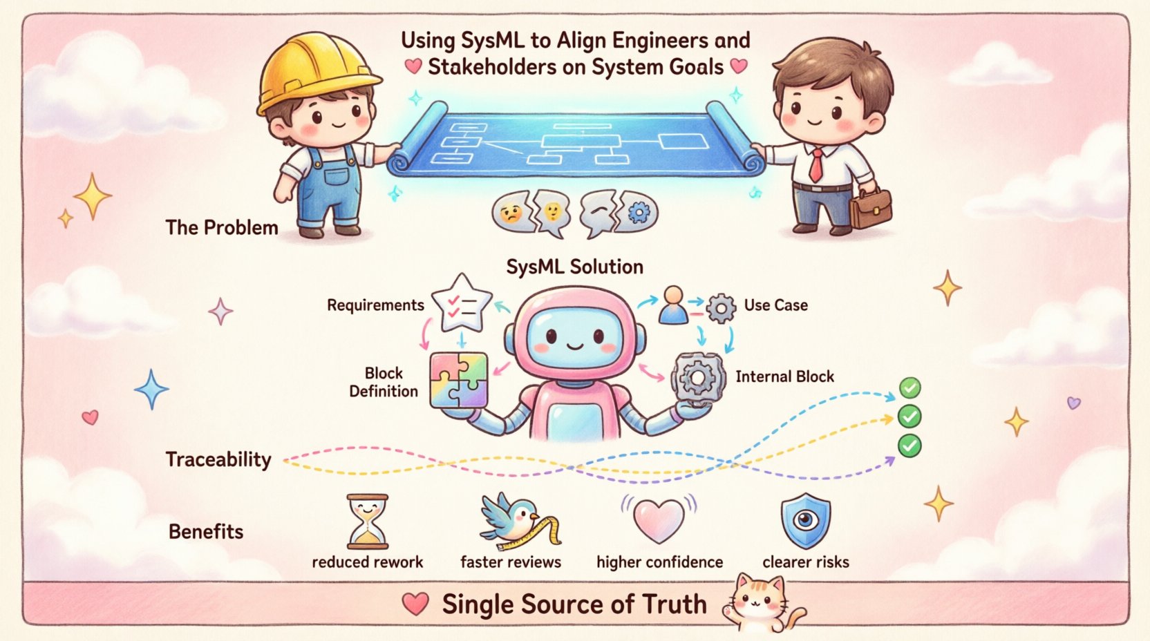 Using SysML to Align Engineers and Stakeholders on System Goals Using SysML to Align Engineers and Stakeholders on System Goals