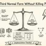 ERD Guide: Achieving Third Normal Form Without Killing Performance ERD Guide: Achieving Third Normal Form Without Killing Performance