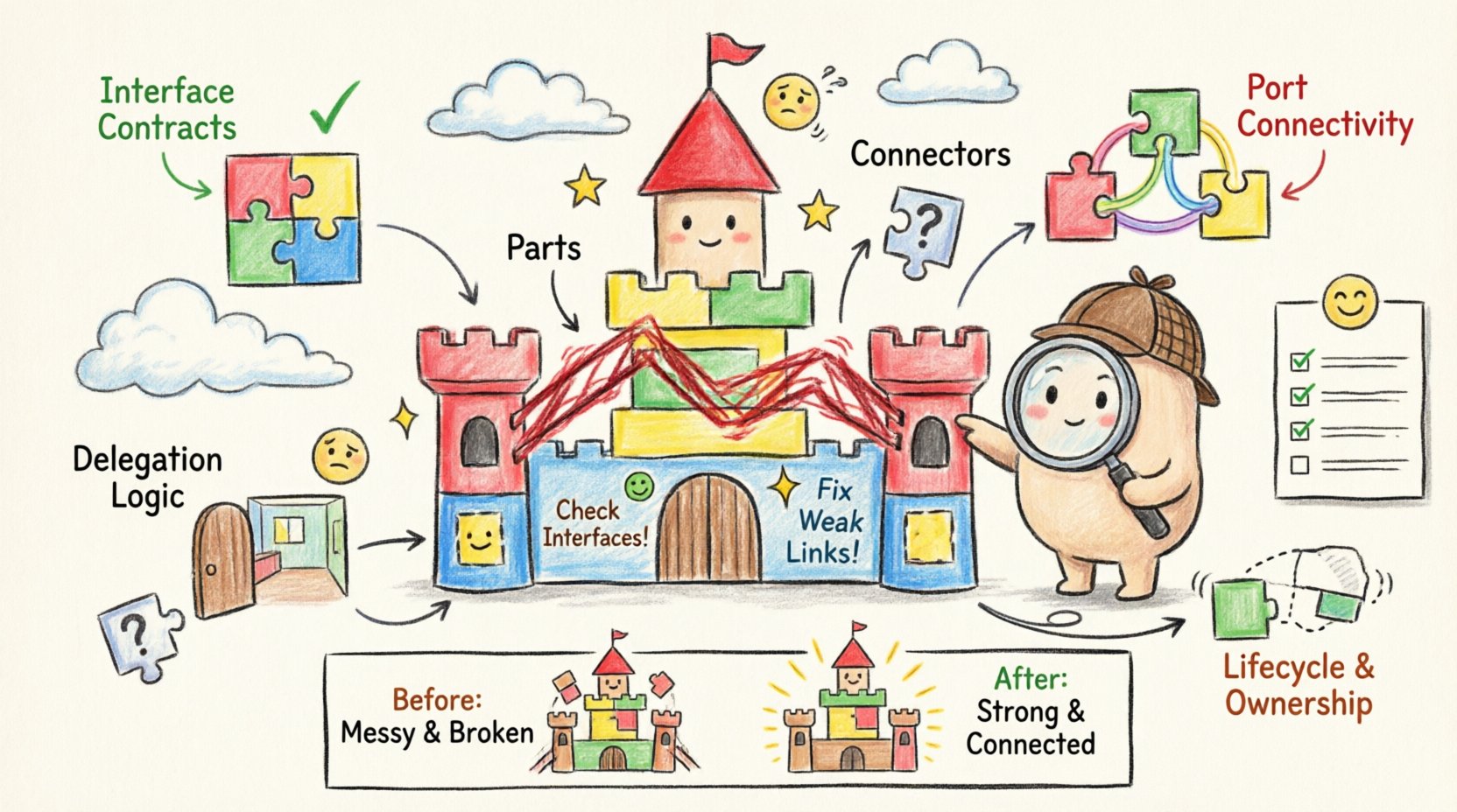Troubleshooting Weak Links: How to Fix Flawed Composite Structure Diagrams Quickly