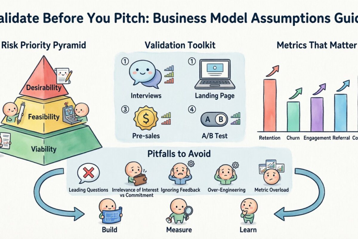 Business Model Canvas: How to Validate Business Model Assumptions Before Pitching Investors