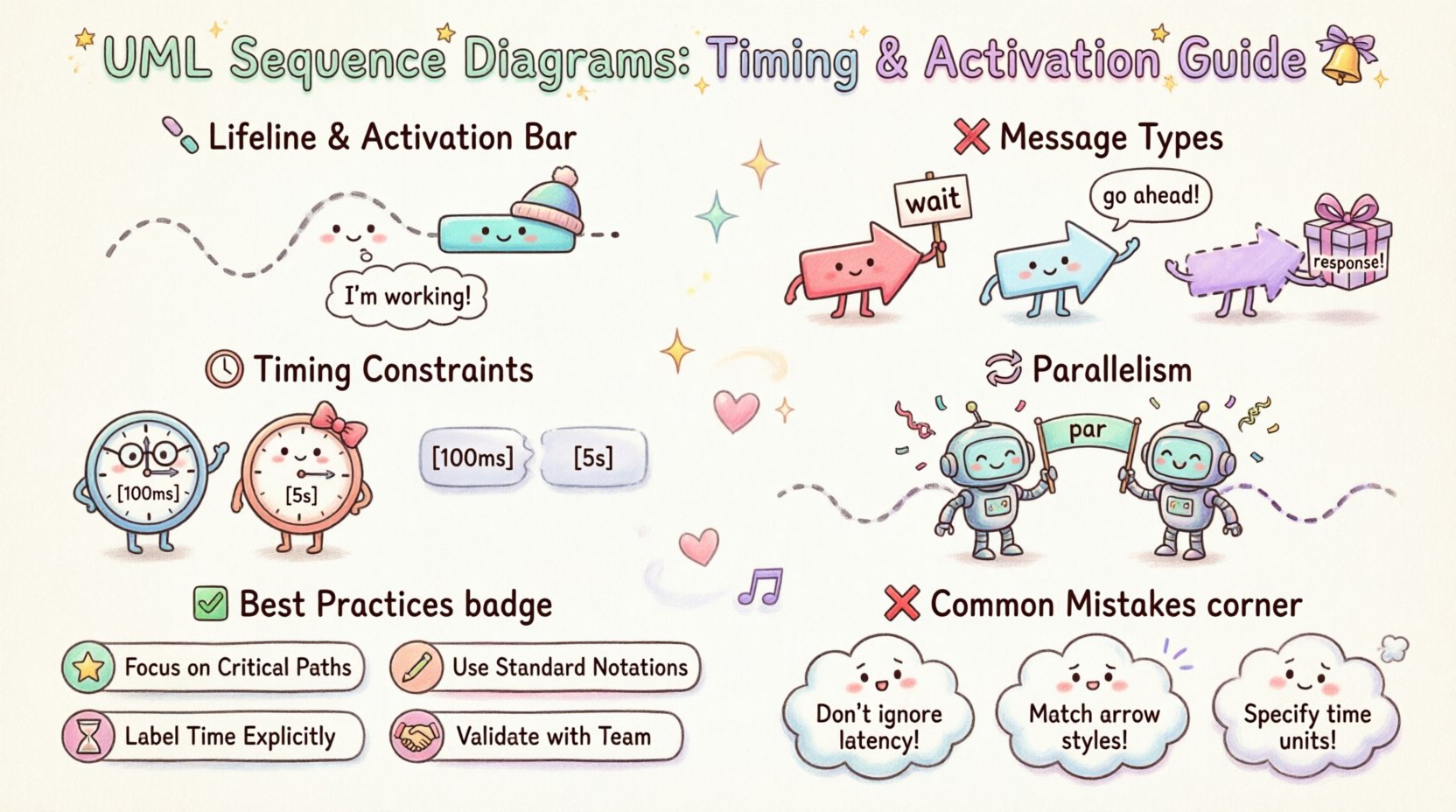 A Practical Guide to Timing and Activation in UML Sequence Diagrams A Practical Guide to Timing and Activation in UML Sequence Diagrams