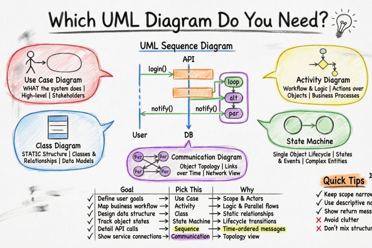 UML Sequence Diagram vs. Other Charts: Which One Do You Need?