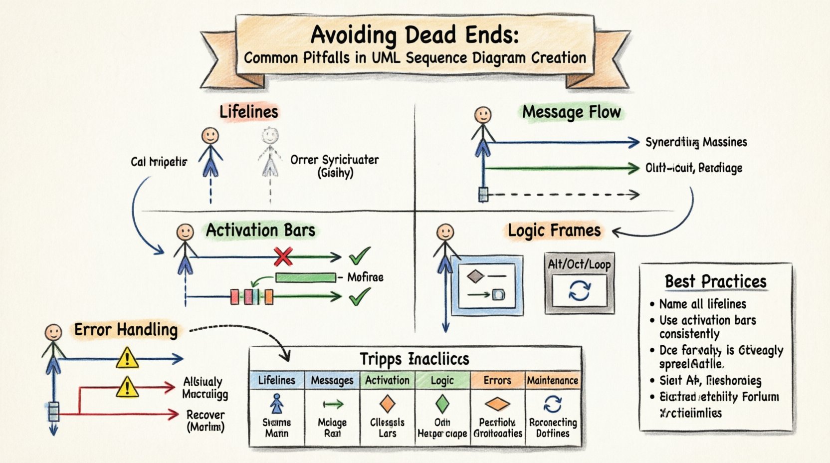 Avoiding Dead Ends: Common Pitfalls in UML Sequence Diagram Creation Avoiding Dead Ends: Common Pitfalls in UML Sequence Diagram Creation