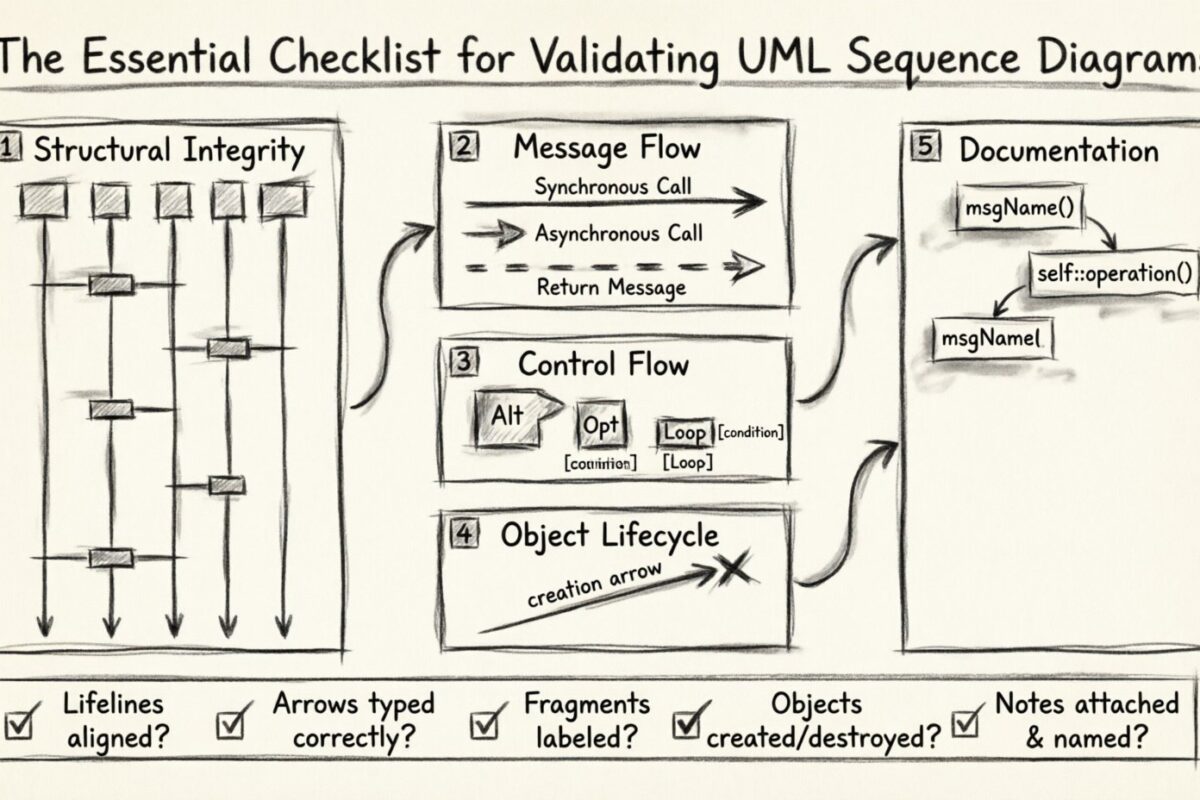 The Essential Checklist for Validating Your UML Sequence Diagrams