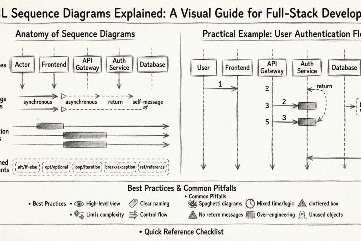 UML Sequence Diagrams Explained: A Visual Guide for Full-Stack Developers