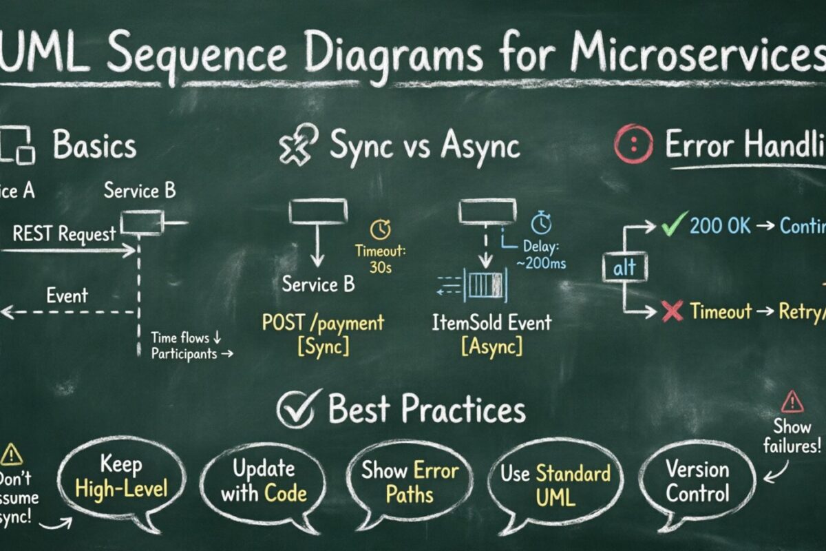 UML Sequence Diagrams for Microservices: A Specific Focus for Developers